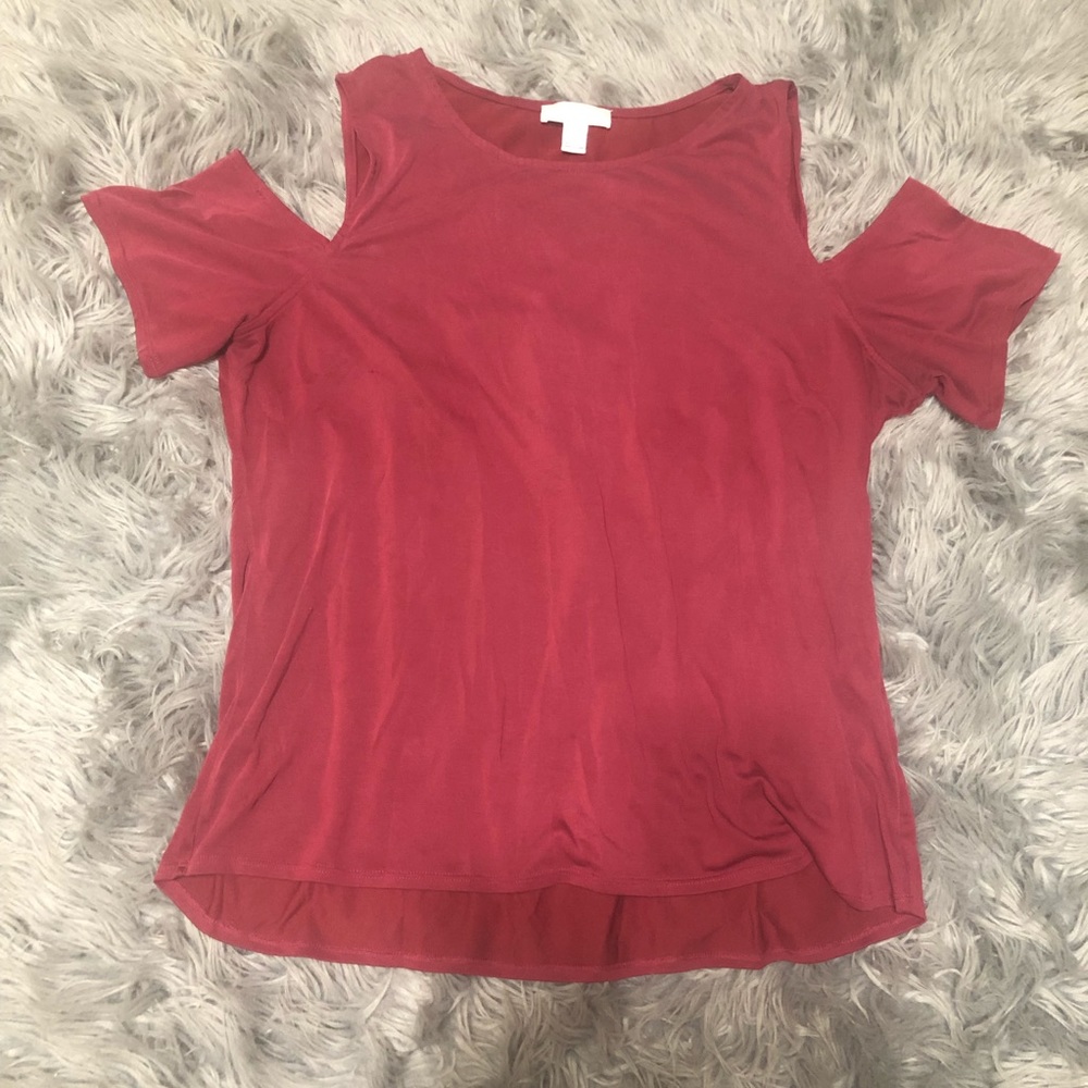 Forever 21 Cold Shoulder Top